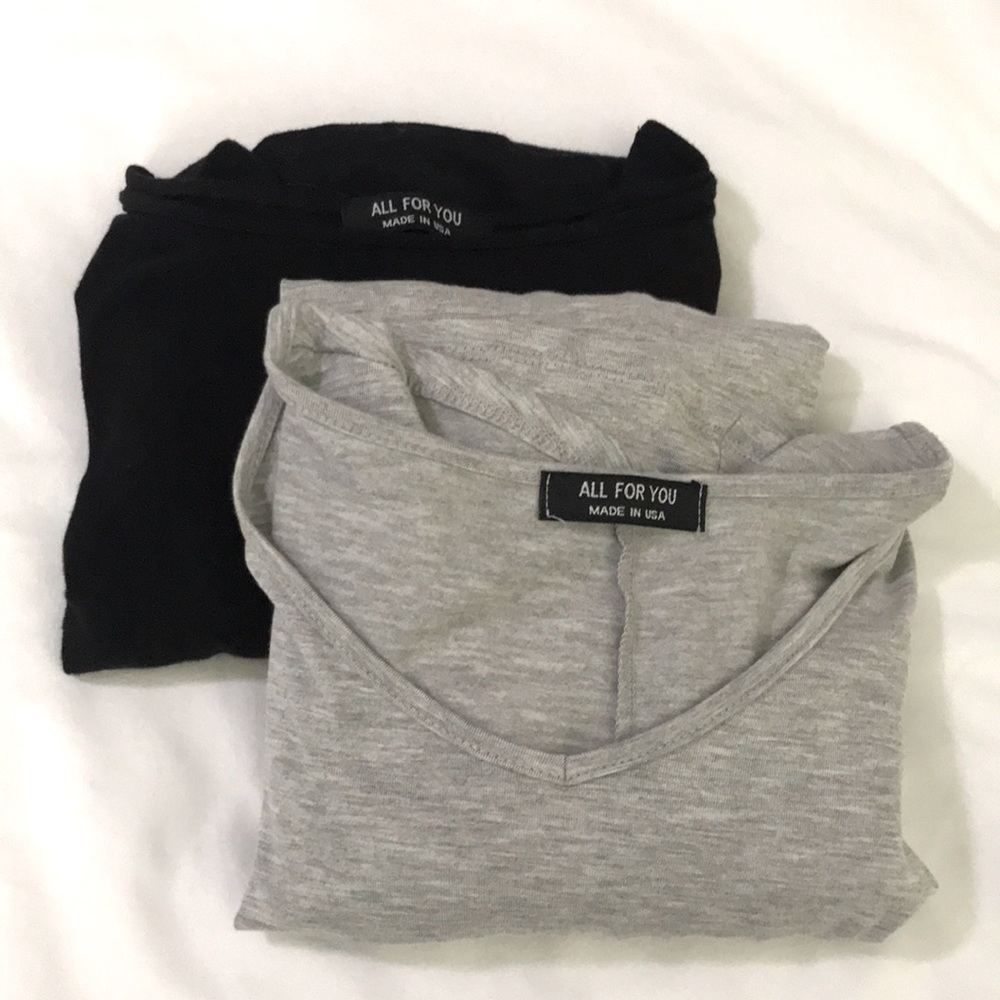 ⚫️ All for you Women’s 3/4 Sleeve Tunic Tops S